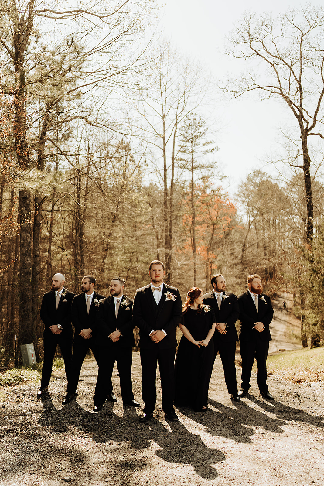 Winter Groomsmen Photos