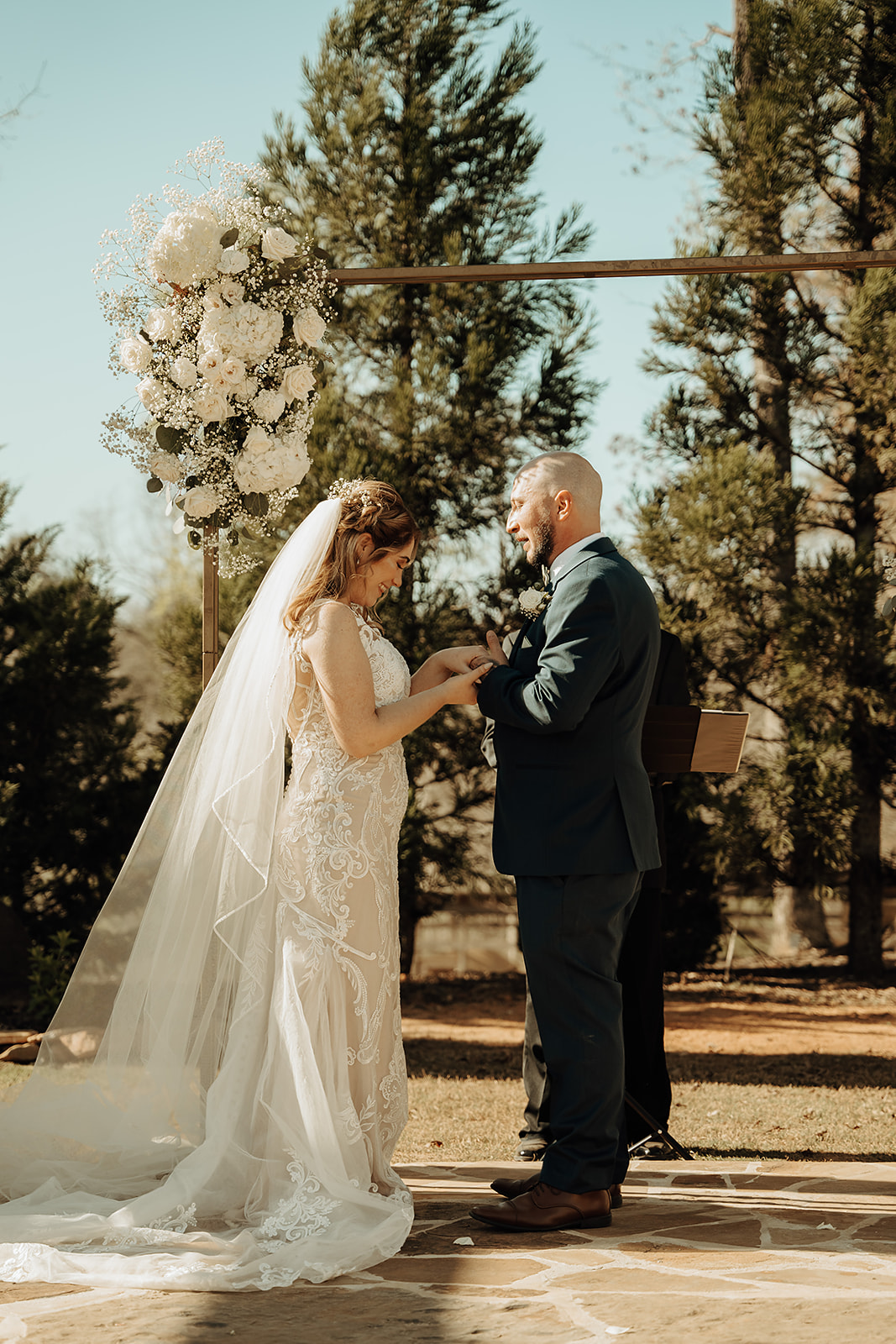 April Outdoor Wedding