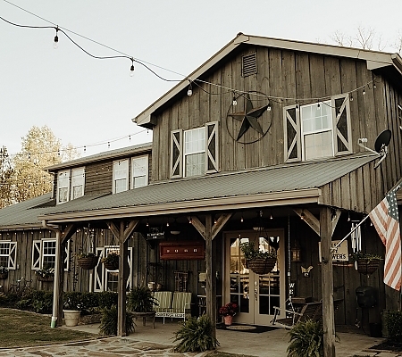 Barn Wedding Venue in Spring