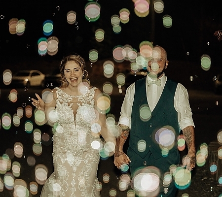 Bubble Wedding Send-Off